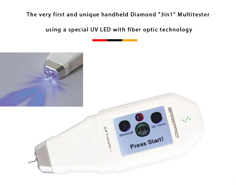 SmartPro 3 in 1 Precious Stone Distinguisher Lab Grown CVD HPHT Natural Diamond Moissanite Tester